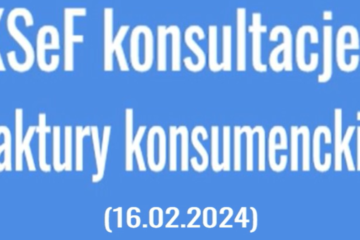 Konsultacje KSeF - faktury konsumenckie